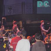 The opening band set the tone for the night.