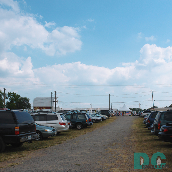 Fair Parking is quite orderly. Friendly attendants guide you to a parking space.