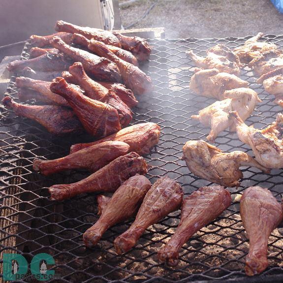 Hardwood smoked turkeys have a wonderful delicate taste.