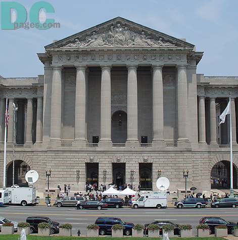 The 9-11 Commission chose to release their final report at Andrew Mellon Auditorium, among the very finest classical buildings in America.