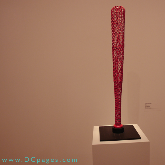 Third Floor - Baseball bat sculpture