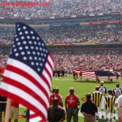 Washington Redskins 2007 Home Opener  Please take a moment to thin about the honor and sacrifice our brothers and sisters in the Armed Forces are enduring in this time.