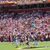 Washington Redskins 2007 Home Opener  The Redskins first passing play was headed for TE Chris Cooley.