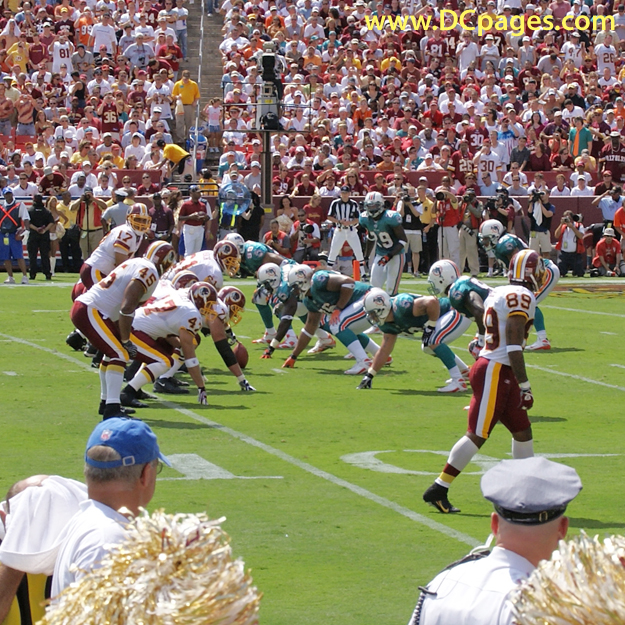 Washington Redskins 2007 Home Opener  The play that ended RT Jon Jansens season.