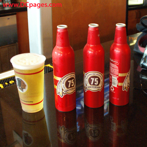 Washington Redskins Home Opener - Budweiser helping the Washington Redskins celebrate their 75th Anniversary.
