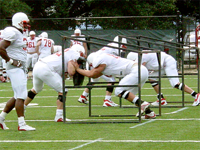This years offensive team has six all-conference players returning to the team. 