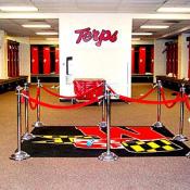The Terps locker room.