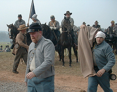 The First Battle of Bull Run: Cavalry Captain.  Confederates force McDowell's men from the area.    