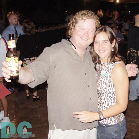 Nicole Popovich, Membership Specialist of FONZ and Mr. Lively gave a pose together. 