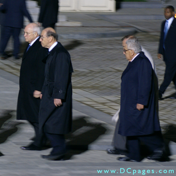 Alan Greenspan, Vice President of the United States Dick Cheney