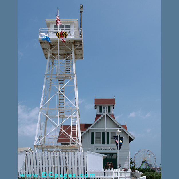 Ocean City - Built in 1891 and originally named the Ocean City Life-Saving Station, the Life-Saving Service and later the U. S. Coast Guard actively used the building until 1962.