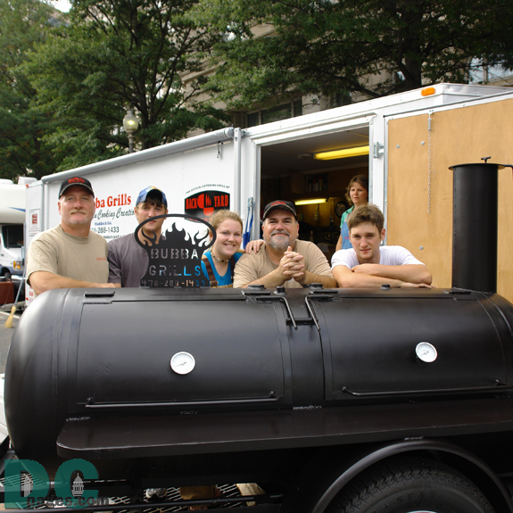 Bubba Grills barbeque team.