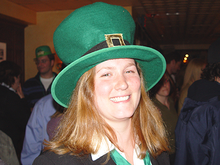 Is that a big hat or you happy to see me.