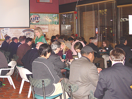 Match.com held a Saint Patty's Speed Dating event at the Exchange Saloon. Dating candidates ask a series question rotating in a round robin manner every few minutes to the next participant. Because of the novelty of speed dating, it has become increasingly popular.  (1719 G St, NW, Washington, DC 20006, 202.393-4690)