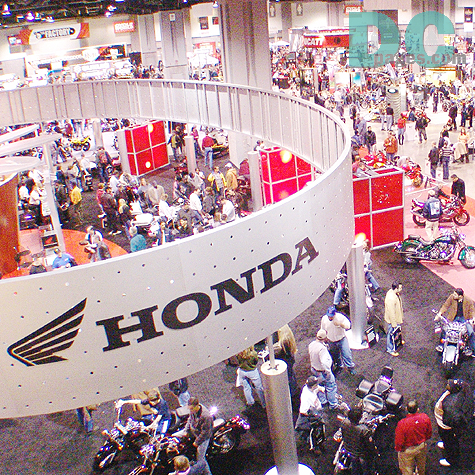 The Washington DC 2005 Cycle World International Motorcycle Show was much larger then last year's. 