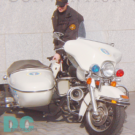 The US Secret Service Motorcade Support Unit had to see this year's show. These guys are true enthusiasts.