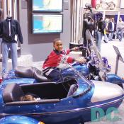 "put a quarter in it mommy! I'm ready to ride!"