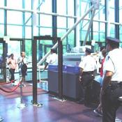Security was tight but friendly.