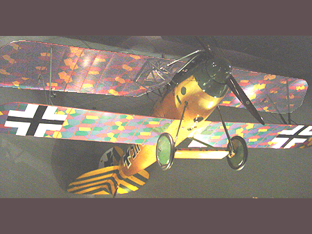 The wartime history of this Albatros D.Va is uncertain. It is believed that the Ostdeutsche Albatros Werke (East German Albatros Works) manufactured the aircraft in late 1917 and delivered it to Jasta 46 (Fighter Squadron 46) in the spring of 1918.