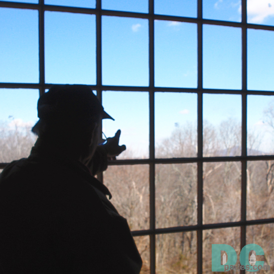 View of Sugarloaf Mountain from the upper floors of the Indoor Riding Arena.