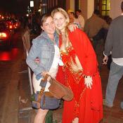 Denim Cowgirl and the girl from Shangralah