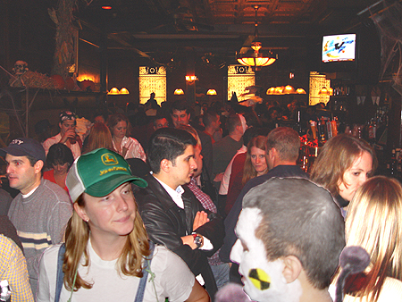 At J. Pauls the atmoshere was very fun and alive