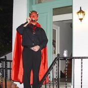 Even the prince of darkness communicates by cell phone.