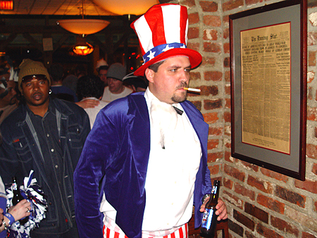 Uncle Sam say's if he didn't show up at all, he would have been considered early