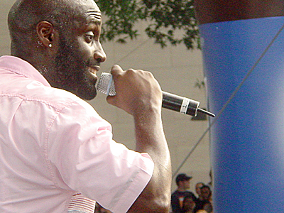 Profile of a man with mad rhyming skillz.