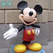 'Celebrate Mickey: 75 InspEARations' Statue - Mickey's Shadow - TREY HOYUMPA is an artist, illustrator, web designer, photographer, and graphic designer. An Honors graduate from Parsons School of Design with a BFA in illustration, Trey has a bright painterly style. Describing herself as a "child of the world," she likes to reflect her environment by using bright colors, flowing movements, funny faces, and even festive music.