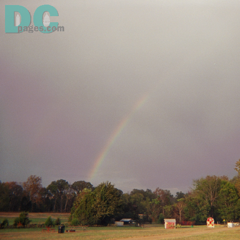 Many magical things happen on our grounds. You can follow rainbows...