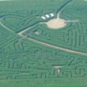 Is anyone left on Planet Earth unaware of The Lost Alot Maze? 


In 2004, DCpages reported that a saucer-shaped unidentified corn maze appeared in Fredericksburg, Virginia, accompanied by subsequent accounts of alien body sightings and the population People working for Belvedere Plantation were being replaced by alien duplicates of Adrian Fisher.


You walk the alien center and and end from the center. You won't know which way your going and where you are coming from without a good map that you will need to make.    