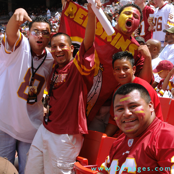 Redskin fans are the greates.
