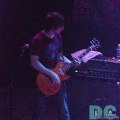 Darren Robinson during one of the band's rock battles.