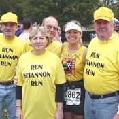 Many family members came to support participants in the race.