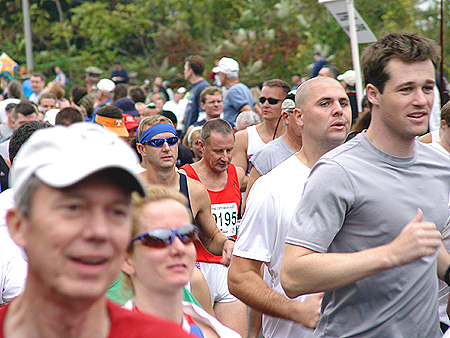 While running the Marathon participants also got to see many historical places throughout Washington, D.C.