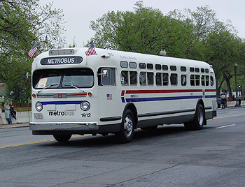 2003 Cherry Blossom Festival:  Use of the Metro can help to avoid traffic jams.  