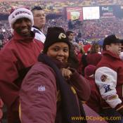 The section 19 crew gets hyped up for the game. Dallas Cowboy fan not included.