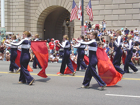 They kept their formation tight