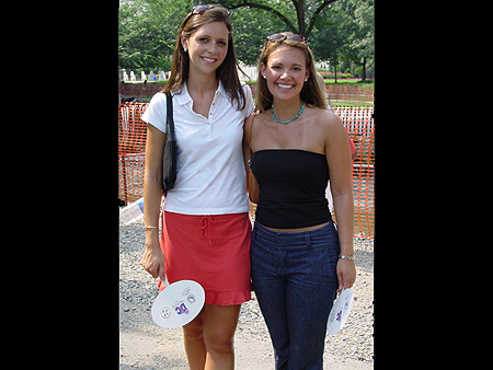 For how hot it was, DC Pages donated fans for anyone who needed a fan to keep cool