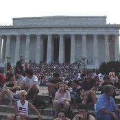 Children were beginning to get anxious for the fireworks show