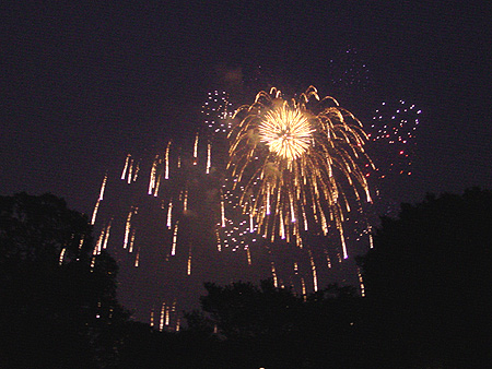 Fire rain