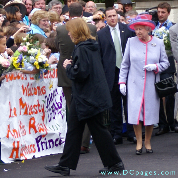 Virginia State Capitol, Richmond, Virginia - Her Majesty Queen Elizabeth, II