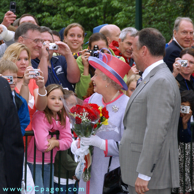 Virginia State Capitol, Richmond, Virginia - Her Majesty Queen Elizabeth, II