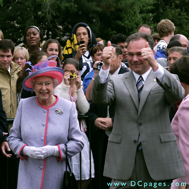 Virginia State Capitol, Richmond, Virginia - Her Majesty Queen Elizabeth, II
