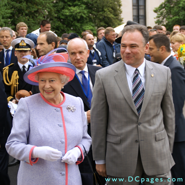 Virginia State Capitol, Richmond, Virginia - Her Majesty Queen Elizabeth, II