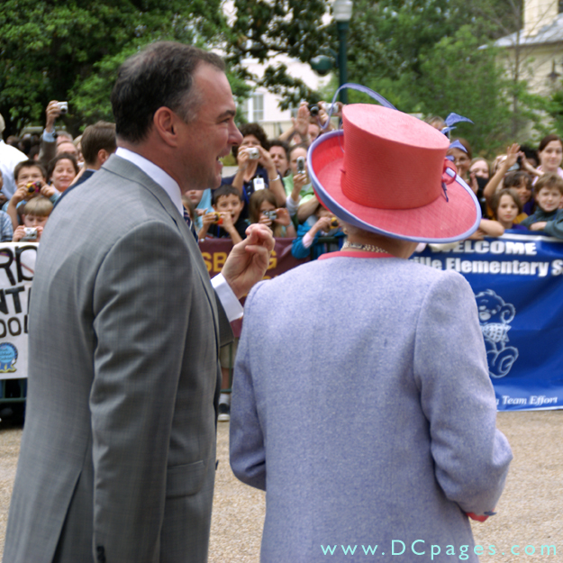 Virginia State Capitol, Richmond, Virginia - Her Majesty Queen Elizabeth, II