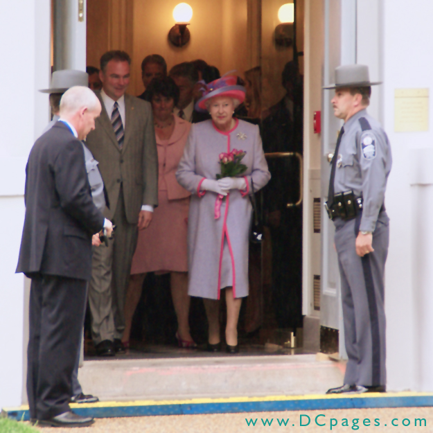 Virginia State Capitol, Richmond, Virginia - Her Majesty Queen Elizabeth, II