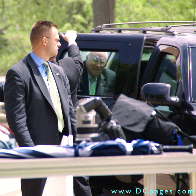 Governor's Palace, Williamsburg, Virginia - Vice President Dick Cheney