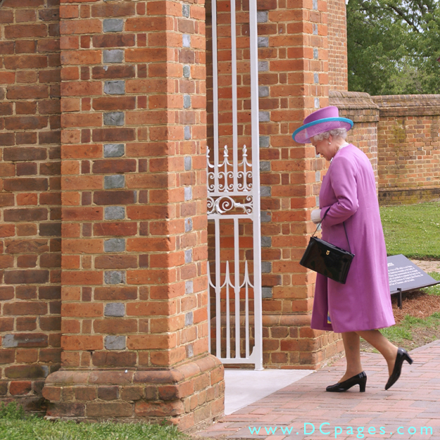 Governor's Palace, Williamsburg, Virginia - Her Majesty Queen Elizabeth, II